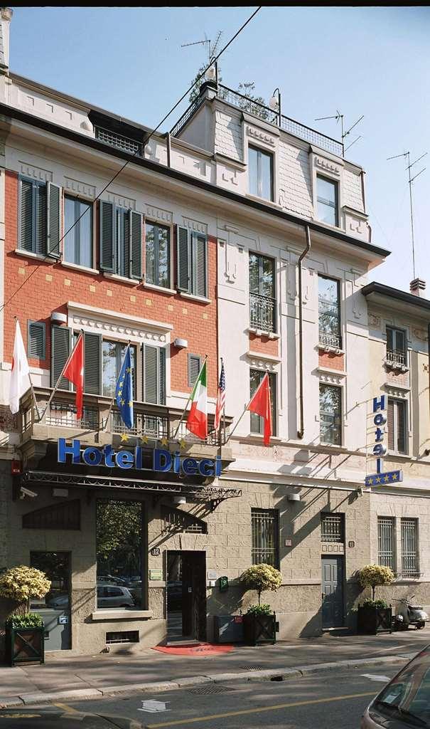 Hotel Dieci Milano Exteriör bild